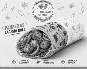 Paneer 65 Lachha Roll