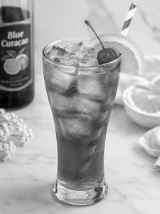 Blue Virgin Mojito