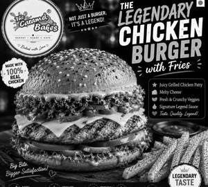 Legendary Chicken Burger With Fries