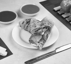 Mushroom Paneer Wrap