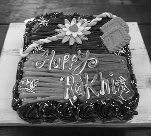 Brownies Rakhi Cake Big