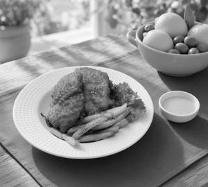 Lebanese Twist Fish & Chips 