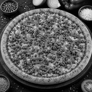 Spicy Keema Pizza