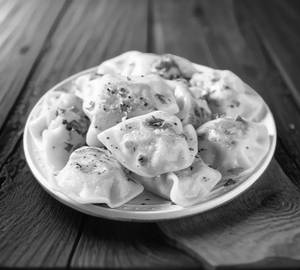 Jain Veg Momos Fried Jain Momos