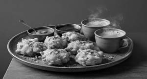 6 Alu Pakoda 2 Tea