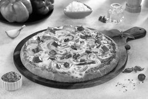 Veggie Treat Pizza.