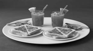 2set Bread Jam + Watermelon Juice
