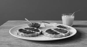 2set Bread Jam + Orange Juice
