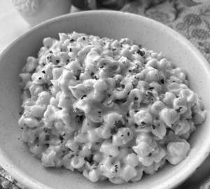 Double cheese pasta