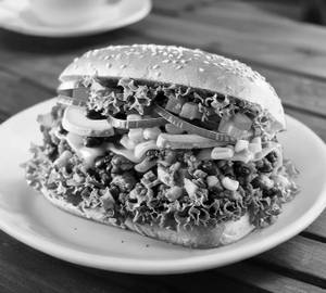 Aloo Corn Spinach Burger