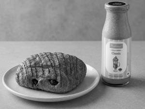 Pain Au Chocolat [1 Pc] + Cold Coffee
