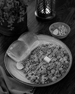 Egg Bhurji With Pao