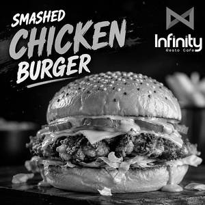 Smashed Chicken Burger