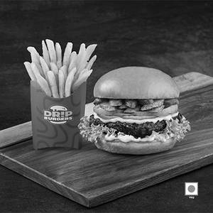 BBQ Paneer Krunch + Large Fries