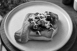 Korean Chicken Sausage Danish