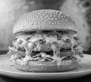 Chicken cheese burger