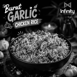 Burnt Garlic Rice (chicken)