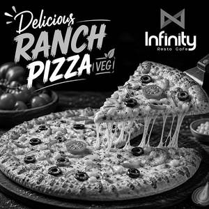 Delicious Ranch Neapolitan Pizza (veg) 12