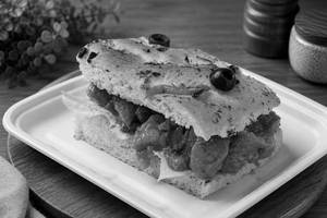 Chicken Grilled Ghost Pepper Focaccia