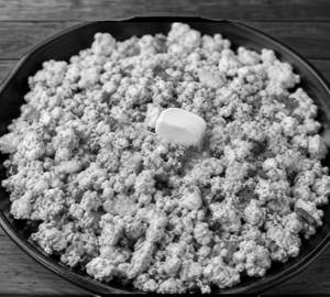 Dry Paneer Bhurji With Butter ( no onion no garlic )