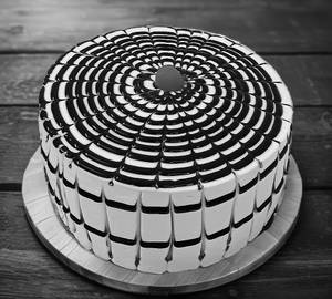 Eggless New Butterscotch  Cake [ 450 Grams ]