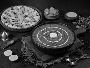 Dal Makhani Butter Naan Meal For One