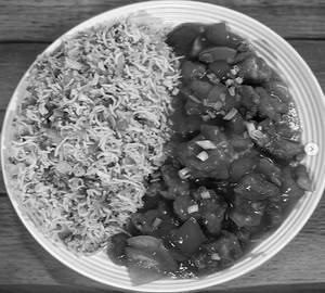 Veg Fried Rice+Gobi Manchurian