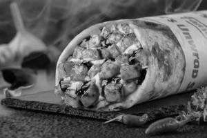 Smoky BBQ Paneer Shawarma