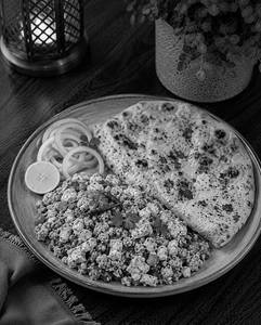 Panner Bhurji With Kulcha