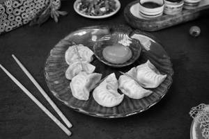 Chicken Steam Momos [ 6 Pcs ]