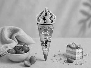 Strawberry Swirl Cake Flingo Cone - (120 Ml)
