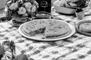 Schezwan paratha