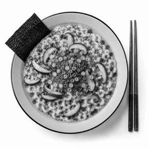 Veg Korean Carbonara Ramen
