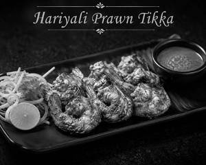 Hariyali Prawn Tikka