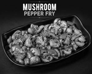 Mushroom Pepper Fry