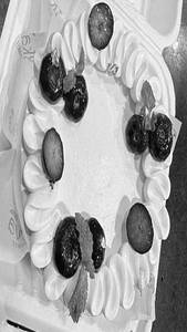 Vanilla With Seasonal Fruits (blueberry-bento)