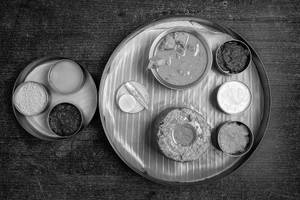 Ragi Mudde / Sangati - Chicken