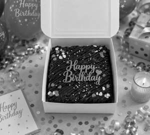 Happy birthday Tag Brownie Box [250 Gm ]