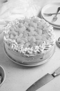 Eggless Mango Cake