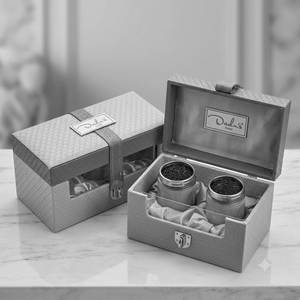 2 Jar D/f Velvet Box