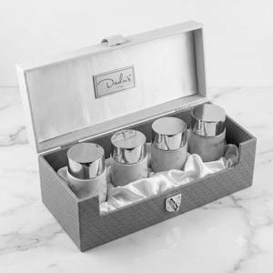 4 Jar D/f Velvet Box