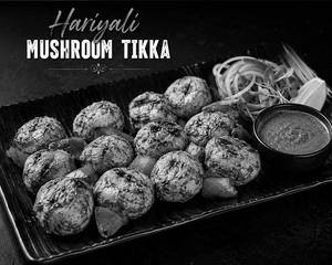 Hariyali Mushroom Tikka