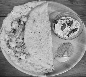 Multi Millet Ghee Masala Dosa