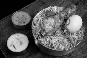 Hyderabadi Dum Chicken Biryani