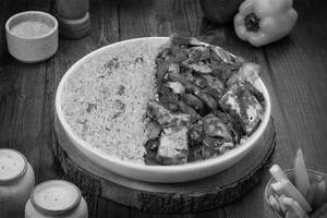 Tandoori Grilled Paneer Tikka Bowl With Brown Rice