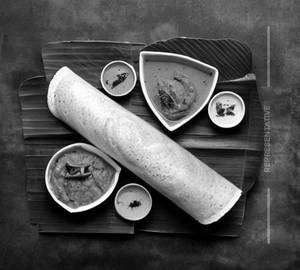 Chutney powder dosa