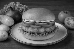 Punjabi Aloo Patty Burger