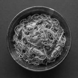 Burnt Garlic Chicken Noodles