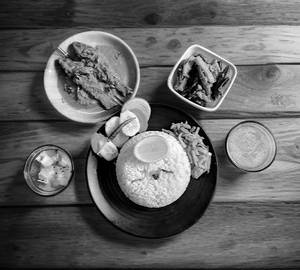 Bata Macher Thali