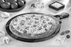 Mushroom Pizza.